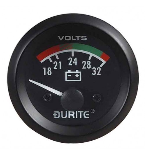 24V Battery Con Voltmeter 052372