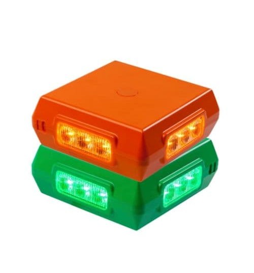 Green and Amber LED Combination Beacon