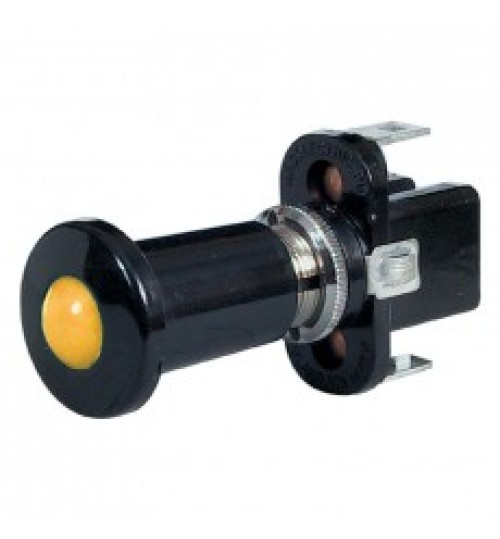 Illuminated Amber On-off, Push-pull  059720