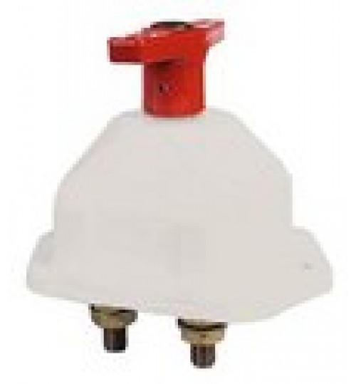 Marine Double Pole Battery Isolator, Fixed Handle  060526